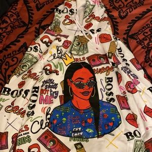 NEW! On Fire Hoodie Sz Medium